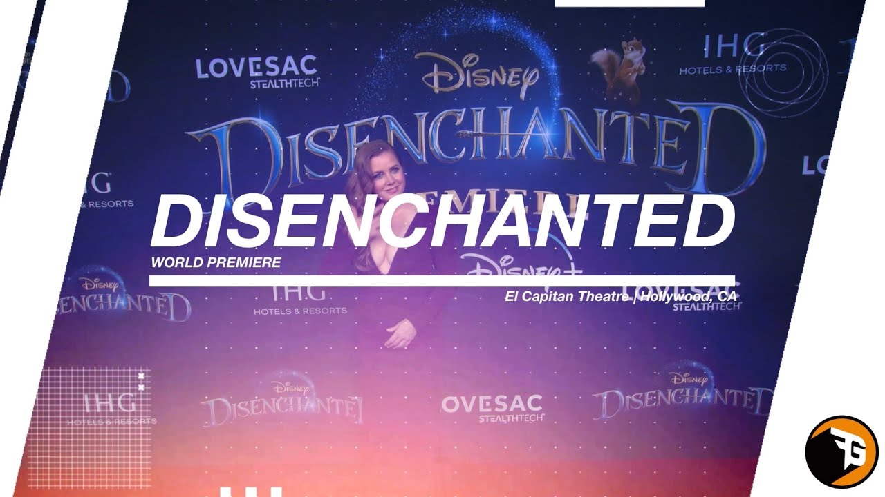 DISENCHANTED | World Premiere - Amy Adams, Maya Rudolph, James Marsden, and More Interviews