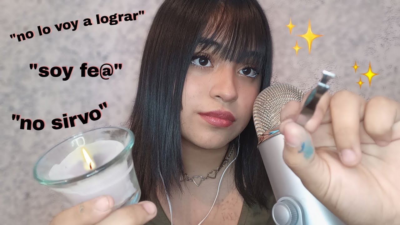 ASMR MOTIVACIONAL | Quitando malas vibras | ☁️