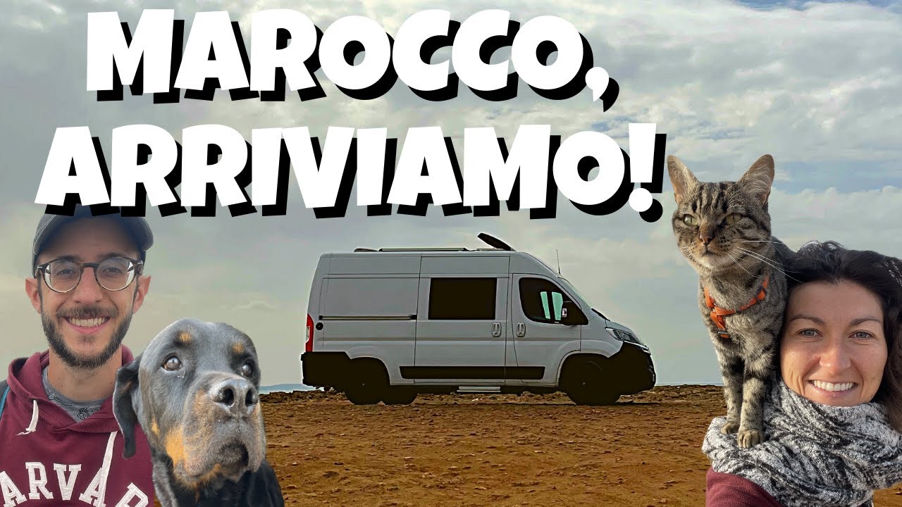 MAROCCO in CAMPER con CANE e GATTO: nuovo continente, nuove avventure!