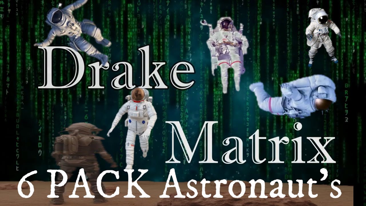 Greenscreen 6 Pack Astronaut's