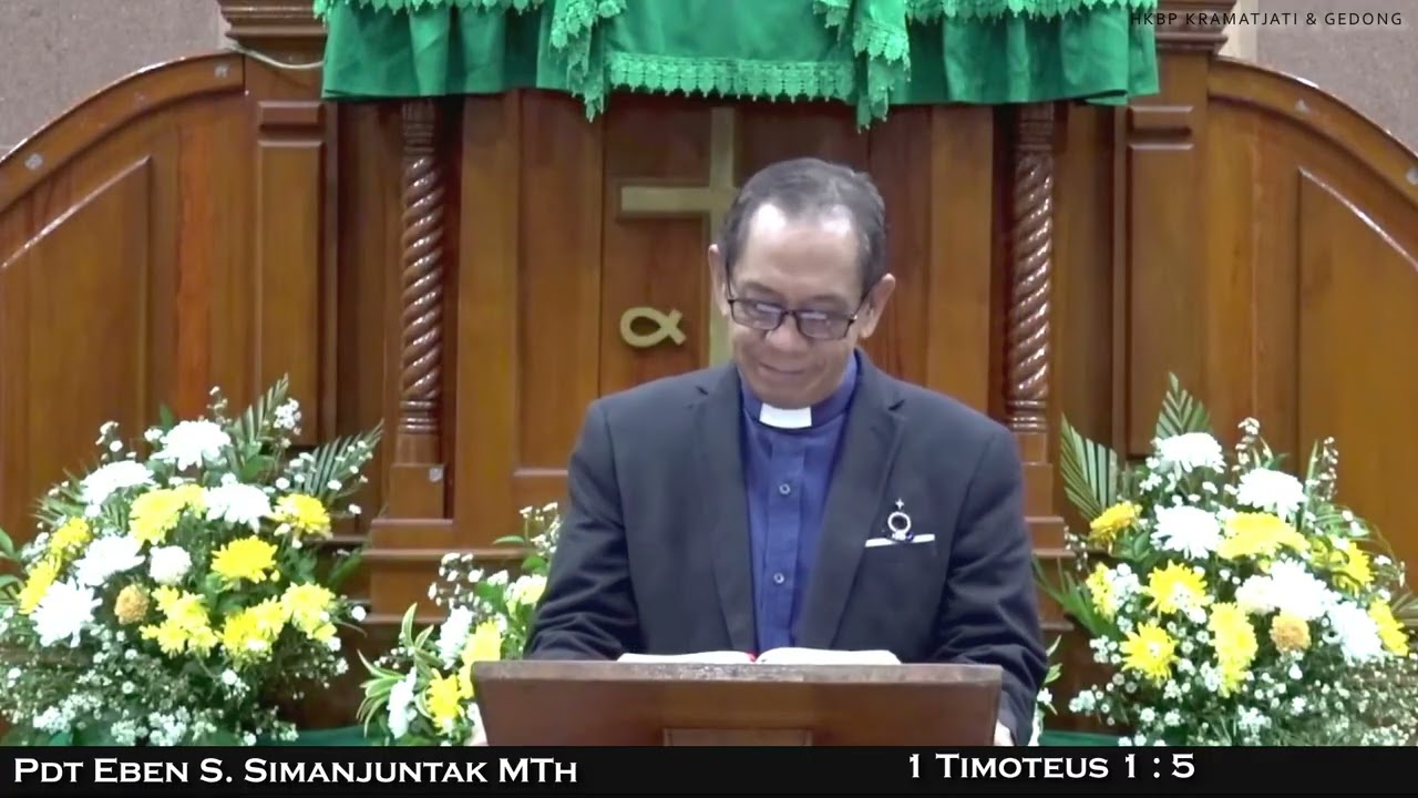 Renungan, 1 Timoteus 1 : 5 (24 FEB 2026) Pdt Eben S. Simanjuntak MTh  #hkbpkramatjati