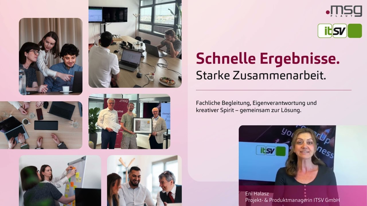 msg Plaut: PowerUp Hackathon Use Case ITSV GmbH
