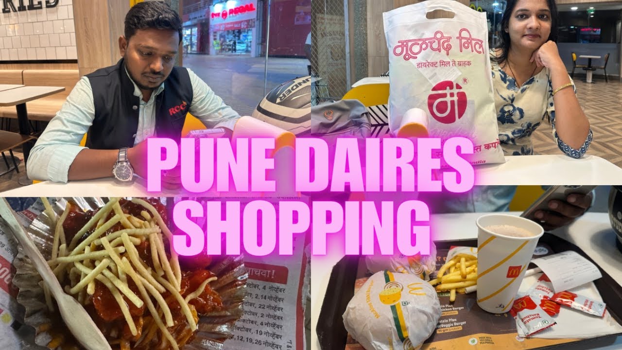 Vlog 2  Saree Shopping at MULCHAND MILL Pimpri Chinchwad | PuneCouple