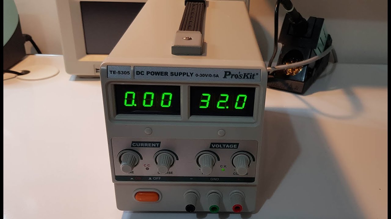 Pro'sKit TE-5305 (0-30V 0-5A) Ayarlı Güç Kaynağı İncelemesi
