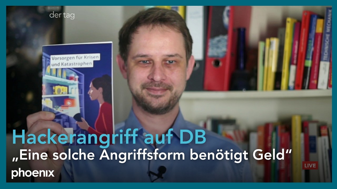 Cyber-Attacke auf die DB: Johannes Rundfeldt (AG Kritische Infrastruktur) im Interview | 18.02.25