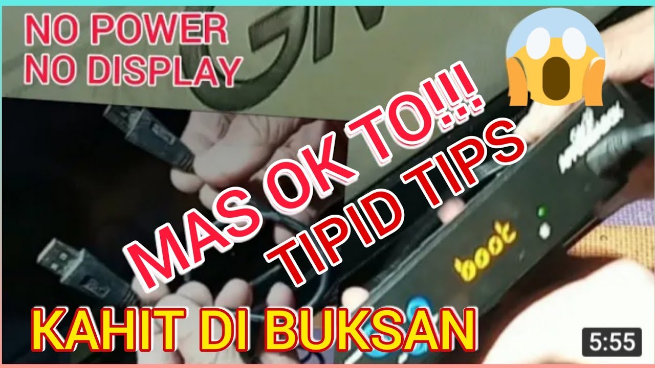 GMA AFFORDABOX NO POWER KAHIT DI NA BUKSAN PWEDE I REPAIR