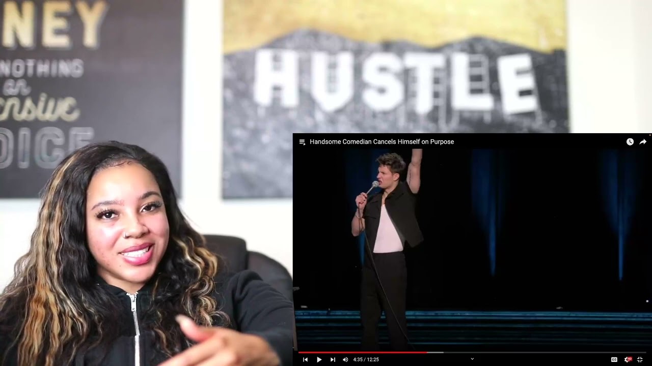 Handsome Comedian Cancels Himself on Purpose | Reaction