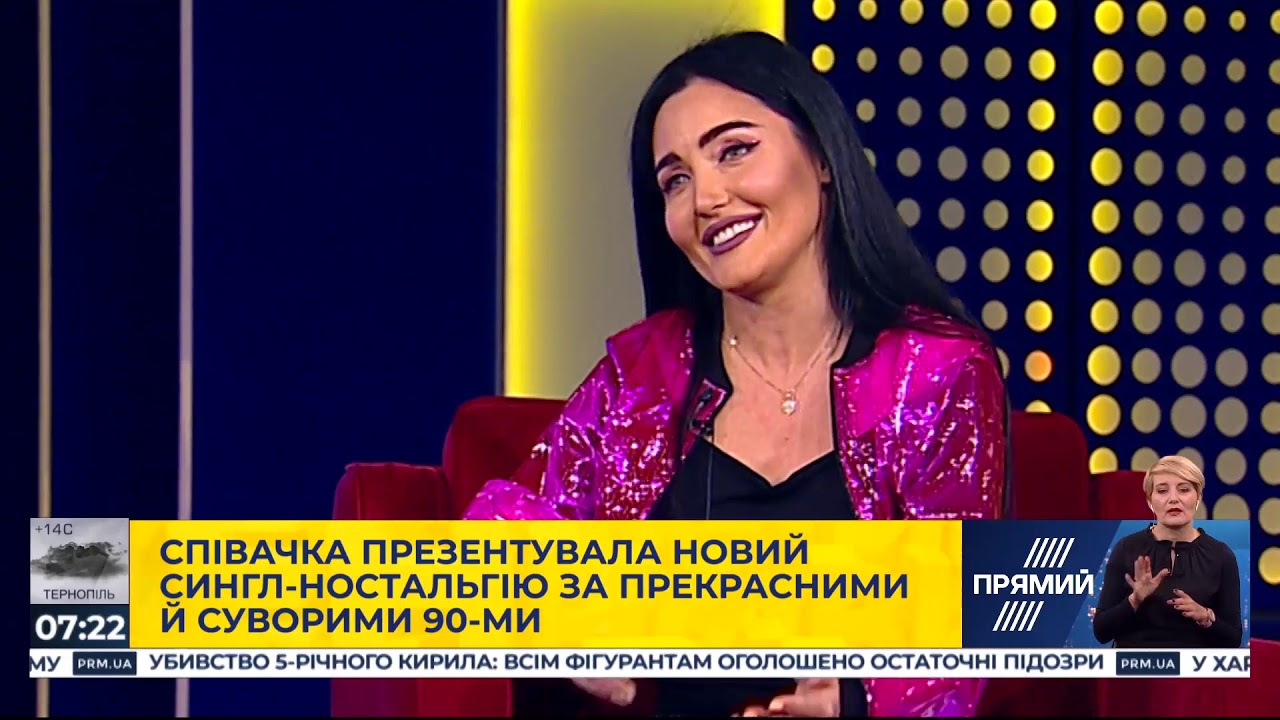 Анна Добриднєва  з прем`єрою пісні «Молоді» в студії 