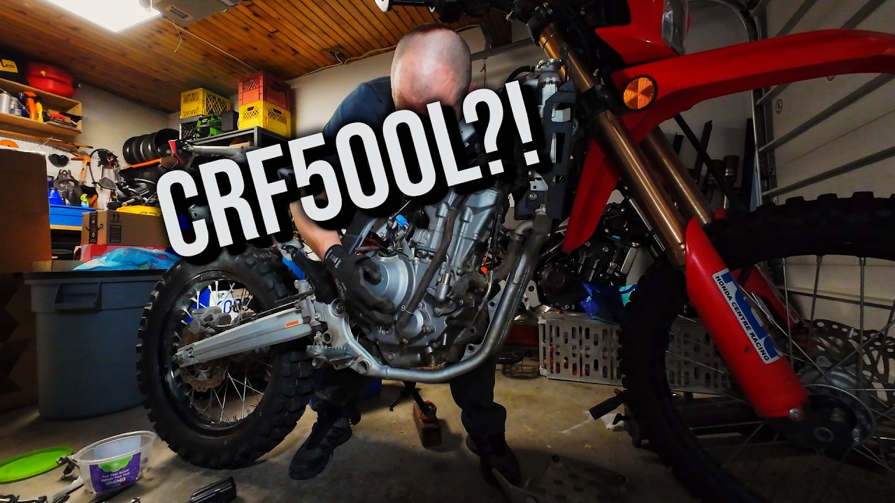 От CRF300L до CRF500L — создание CRF, которого Honda так и не выпустила.