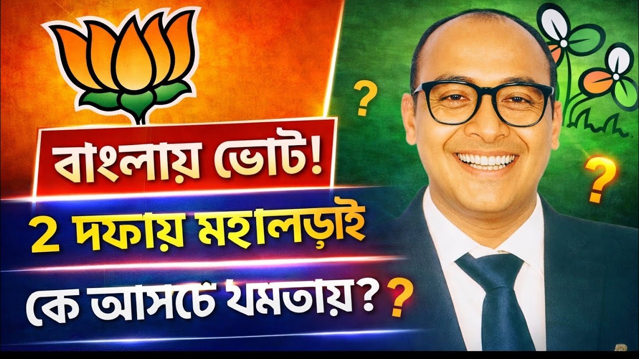 বাংলায় ভোটের দিন ঘোষণা! ২ দফায় ভোট, কে আসছে ক্ষমতায়? রিপোর্ট কী বলছে
