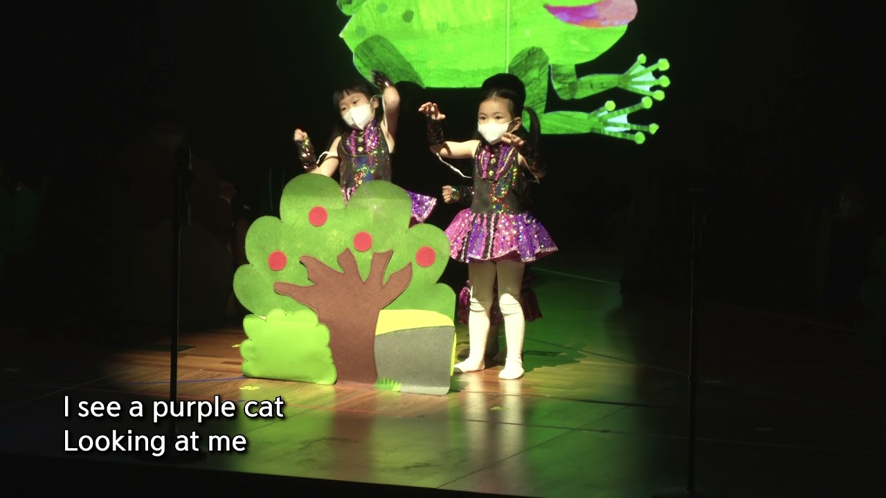 2021 추수감사발표회_6세 인내&경건반 영어노래_Brown Bear Brown Bear What Do You See?