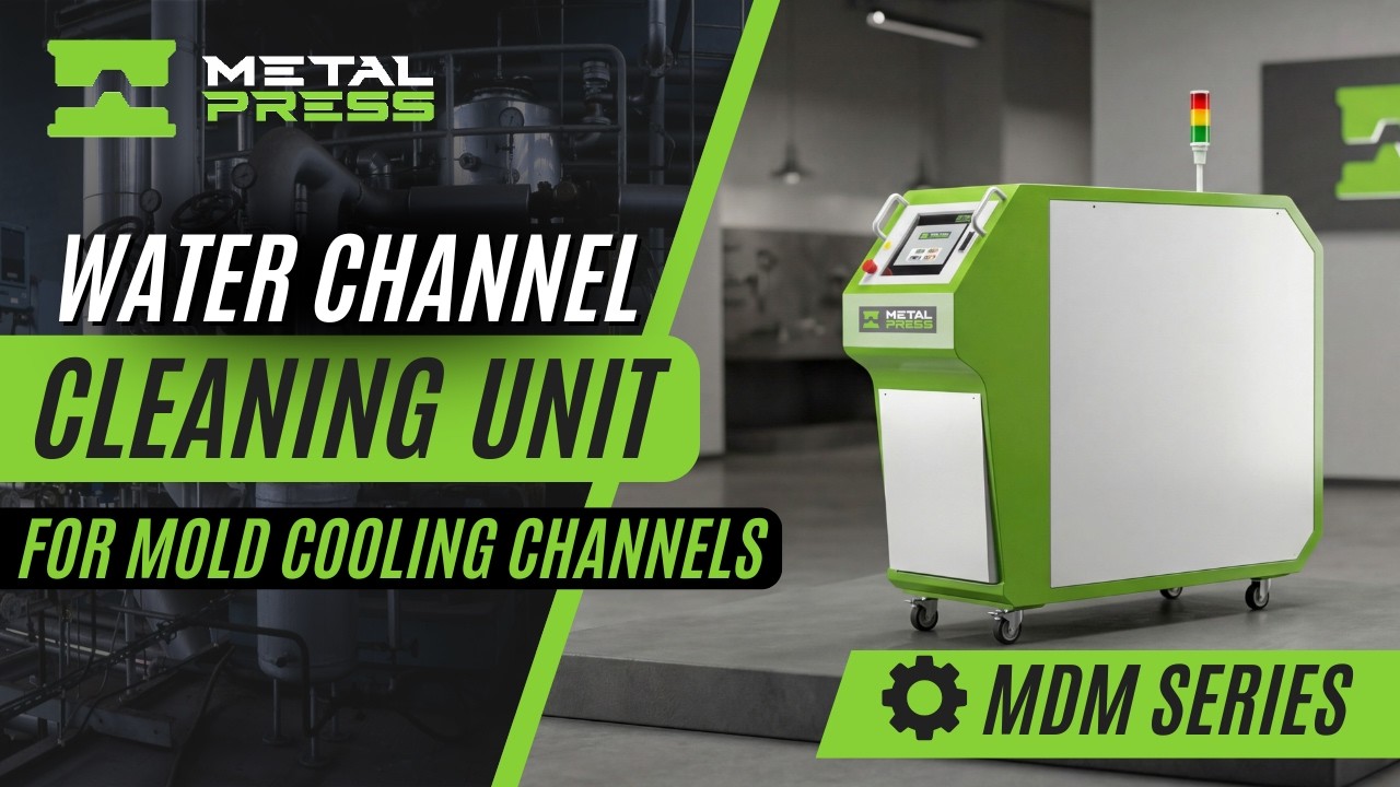 Water Channel Cleaning Unit ( For Mold Cooling Channel ) MetalPress Machinery