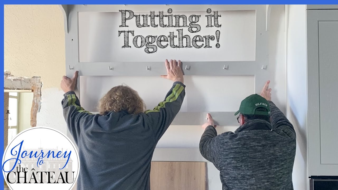 Putting it Together, INSTALLING the DETAILS, our KITCHEN MAKEOVER - Journey to the Château, Ep. 83