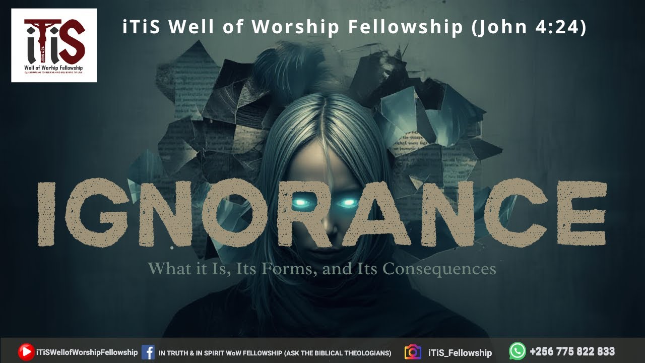 Obutamanya (IGNORANCE — What It Is, Its Forms, and Its Consequences)