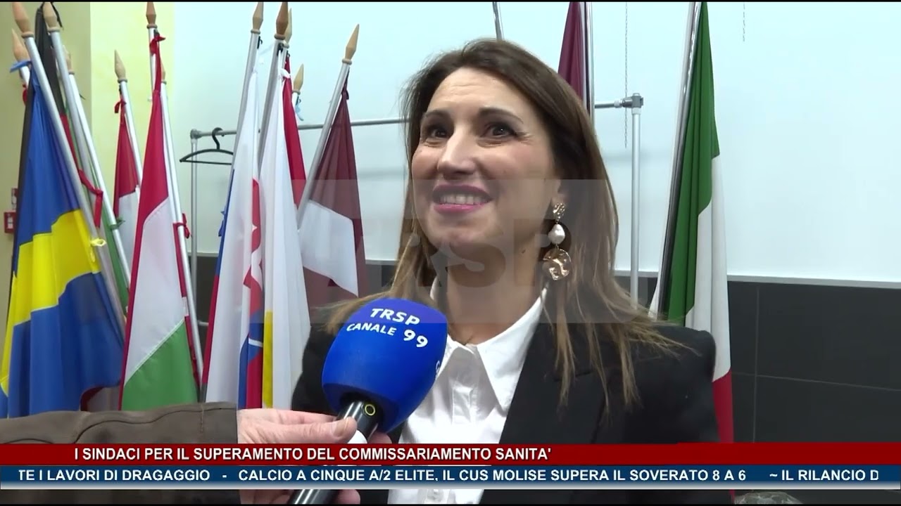 I Sindaci per il superamento del Commissariamento sanita' TG NEWS MOLISE DEL 25-01-26 - TRSP -