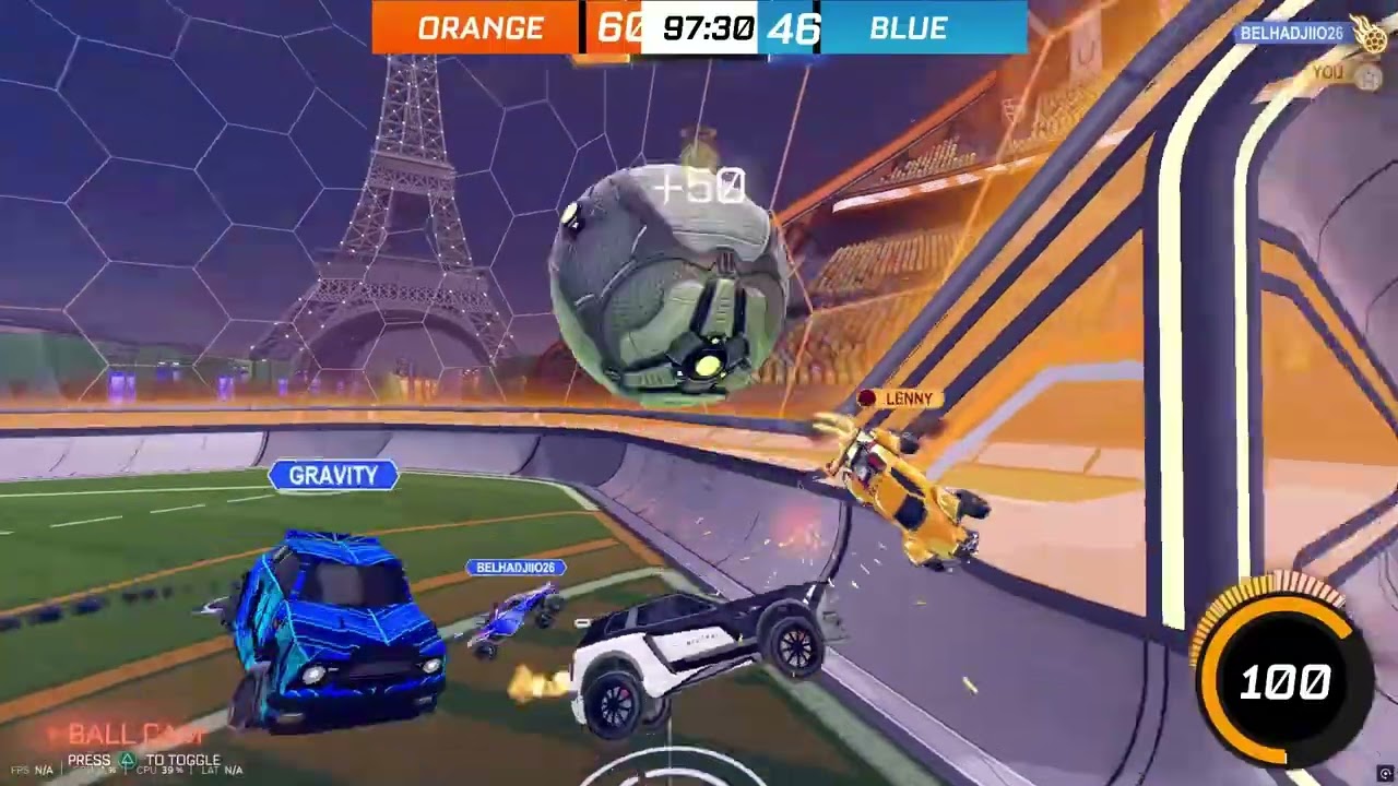 RL play vs rlcs player!