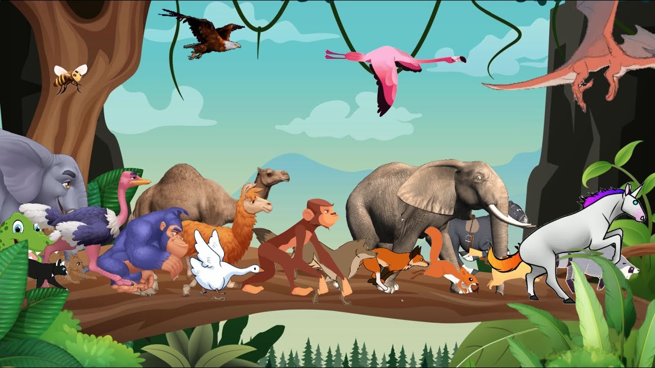 Animal Sounds Song 🐾 Fun Kids Song & Nursery Rhymes for Toddlers 🎶 Educational Super Simple Song!