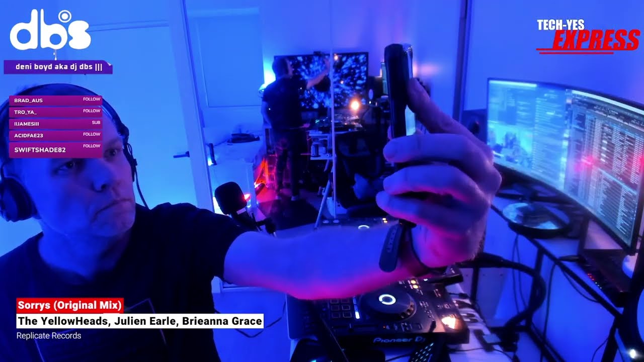 Australian Underground Sounds - Techno Raid Train!  dbs aka Deni Boyd |#techno #dbs #dbstechno