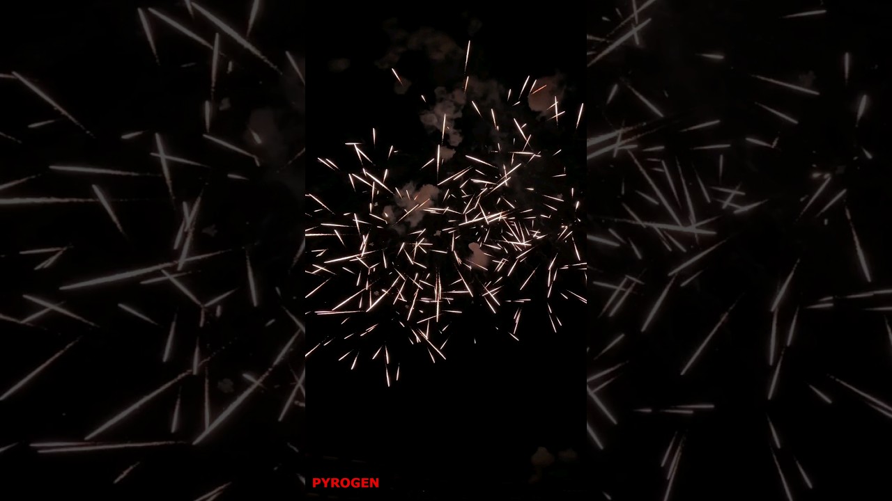 8 INCH CYLINDER SHELL // GOLD STUTATA // JGWB // PyRoGeN #fireworks #shell #pyro #200mm #stutata