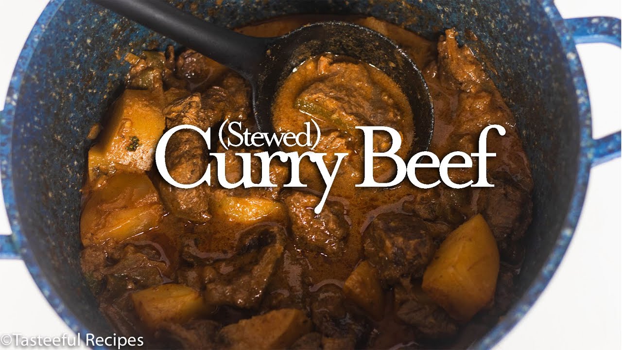 EXTRA Tender Caribbean Curry Beef with Coconut Milk⎟Tasteeful Recipes