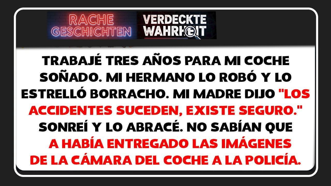 Mi hermano chocó mi auto de 45 mil ebrio; mis padres dijeron ＂cosas de chicos＂ y llegó la poli