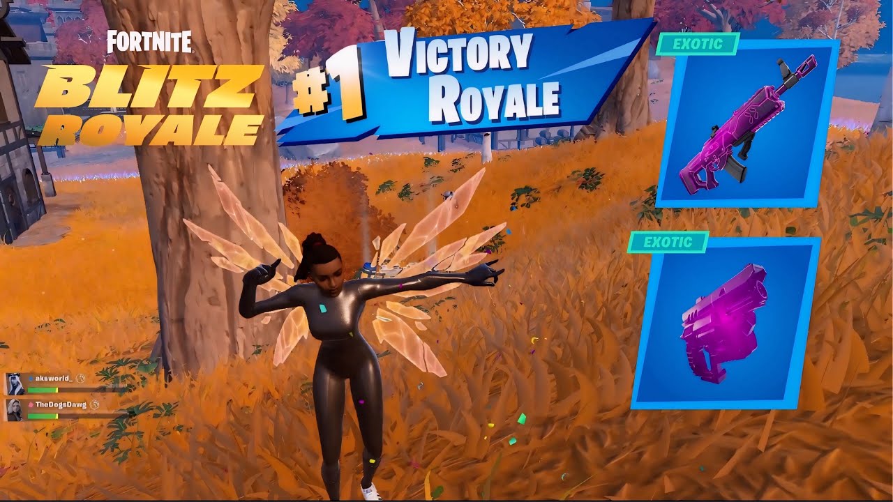 Fortnite Blitz Royale Gameplay | Female Pro (almost) Player