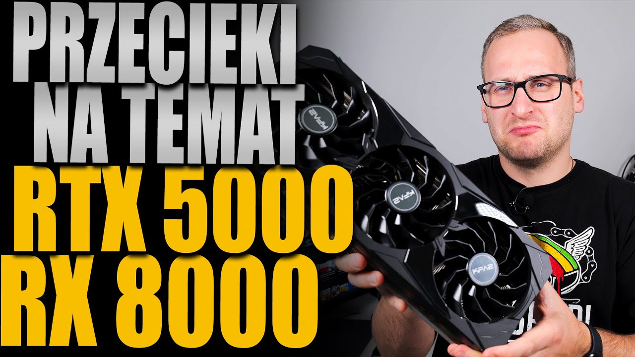 Przecieki o RTX 5000 i RX 8000
