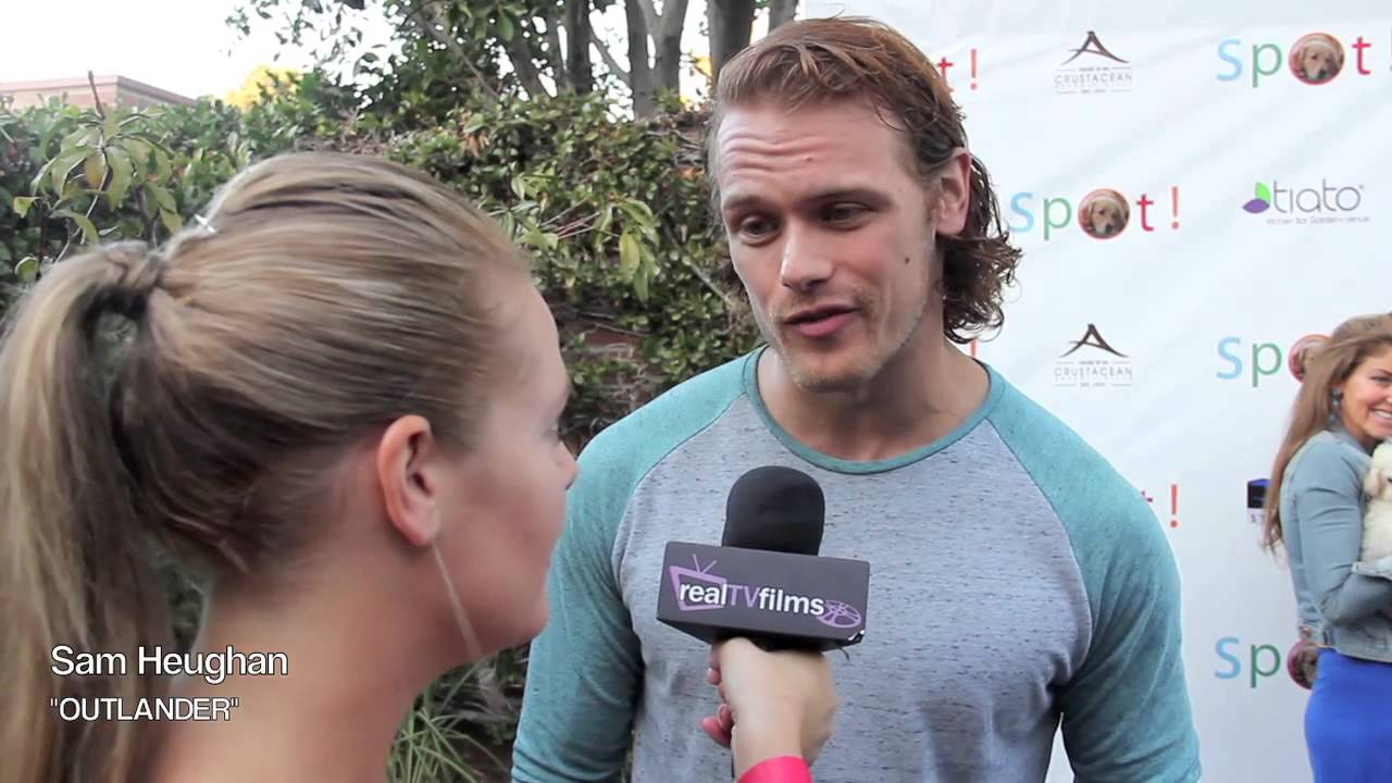 Sam Heughan ,  OUTLANDER , Saving Spot Dog Rescue Benefit, TIATO, Abigail Fraher