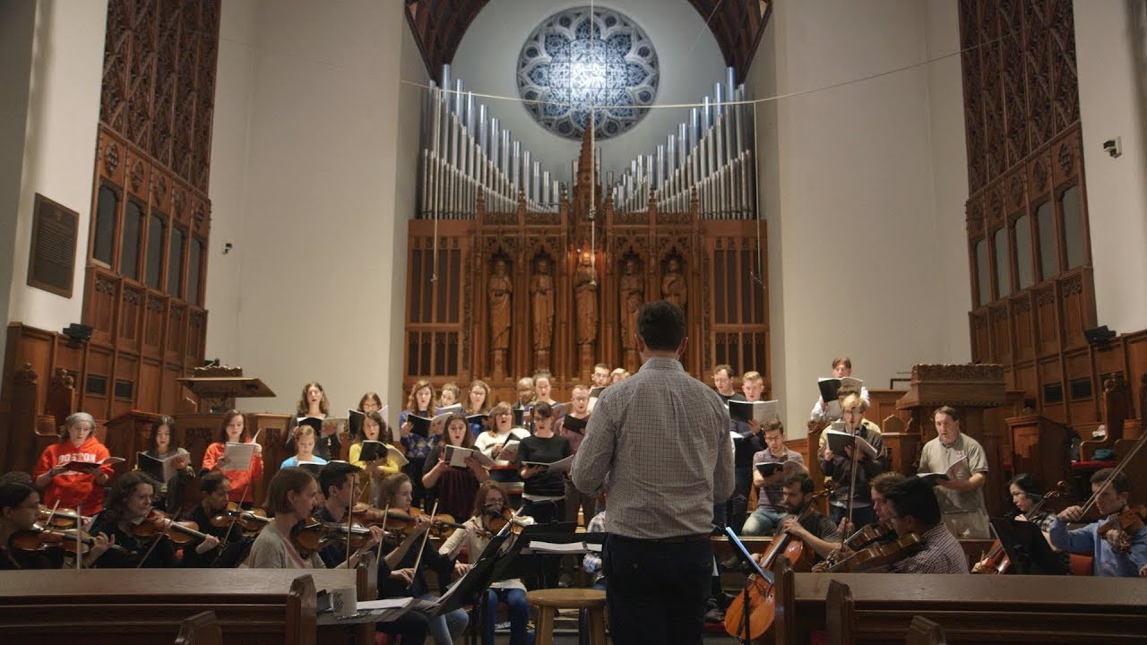 Marsh Chapel Choir Records a Modern Masterpiece