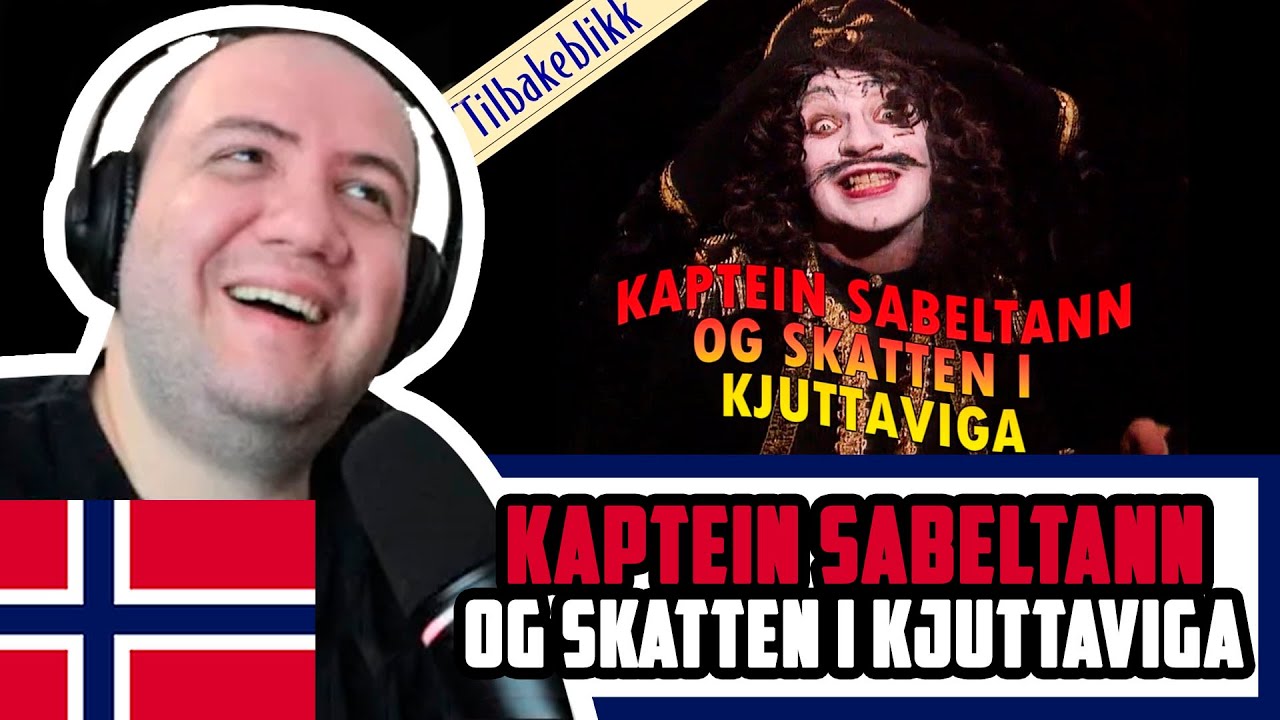 🇳🇴 Kaptein Sabeltann og skatten i Kjuttaviga - Tilbakeblikk | TEACHER PAUL REACTS NORWAY | NORGE