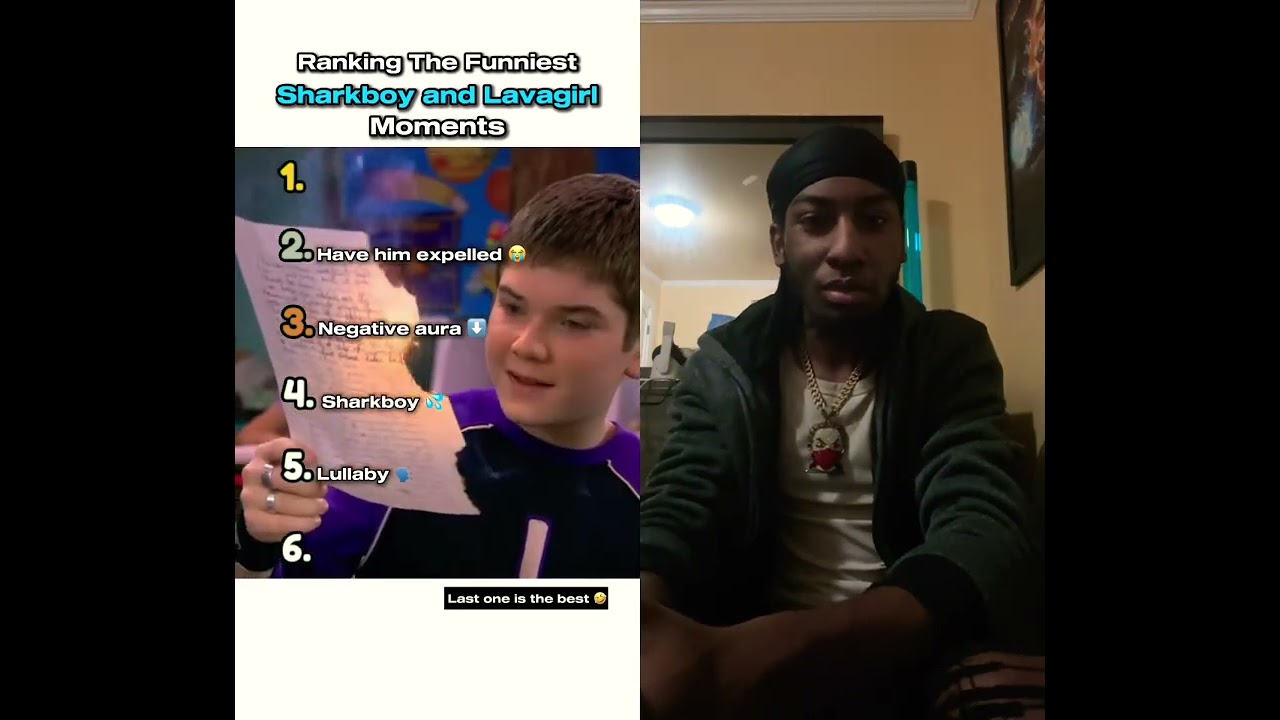 Shark boy lava girl reaction