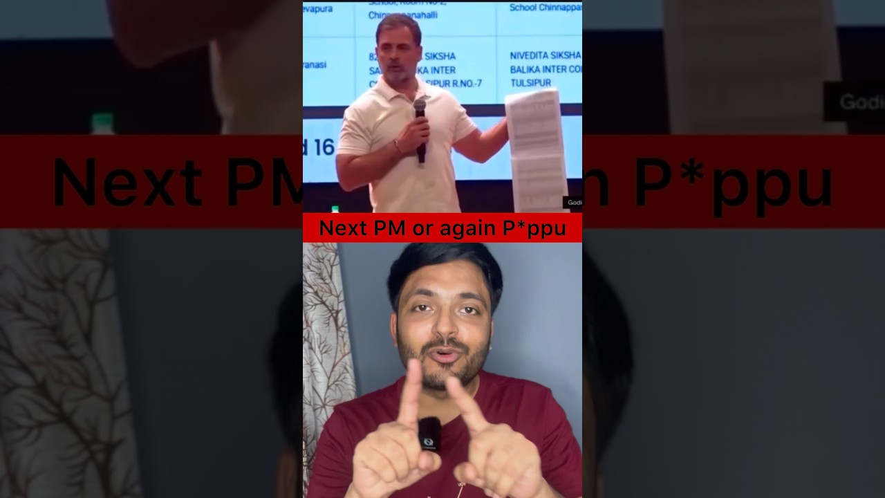🤯Rahul Gandhi expose election commission 