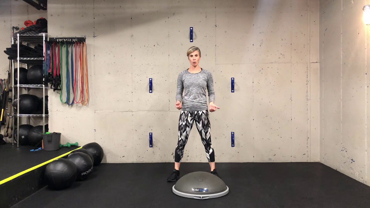 Bosu Agility Drills