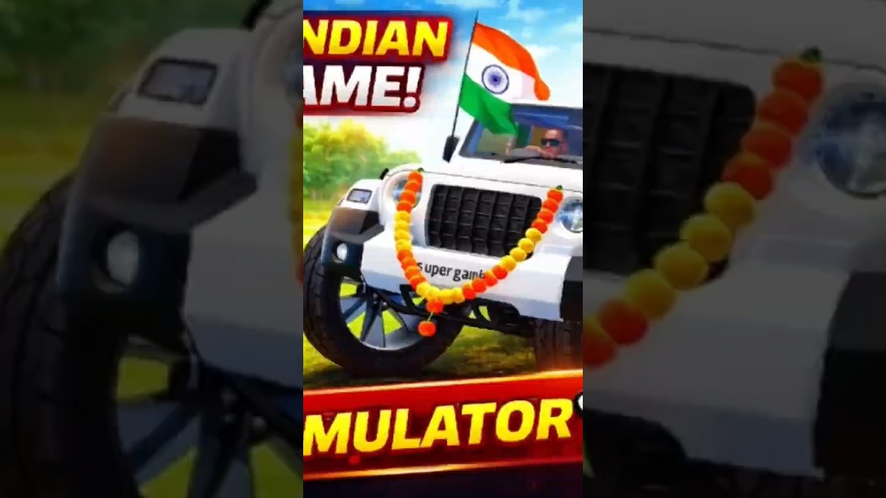 Realistic Thar Driving Game 😱 | Village Roads Offroad Adventure | Indian Car Simulator 