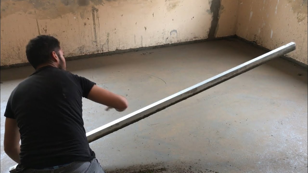 فكرة متطورة: تهيئة الأرضية في أسرع وقت وبمعدات متقدمة chape de carrelage