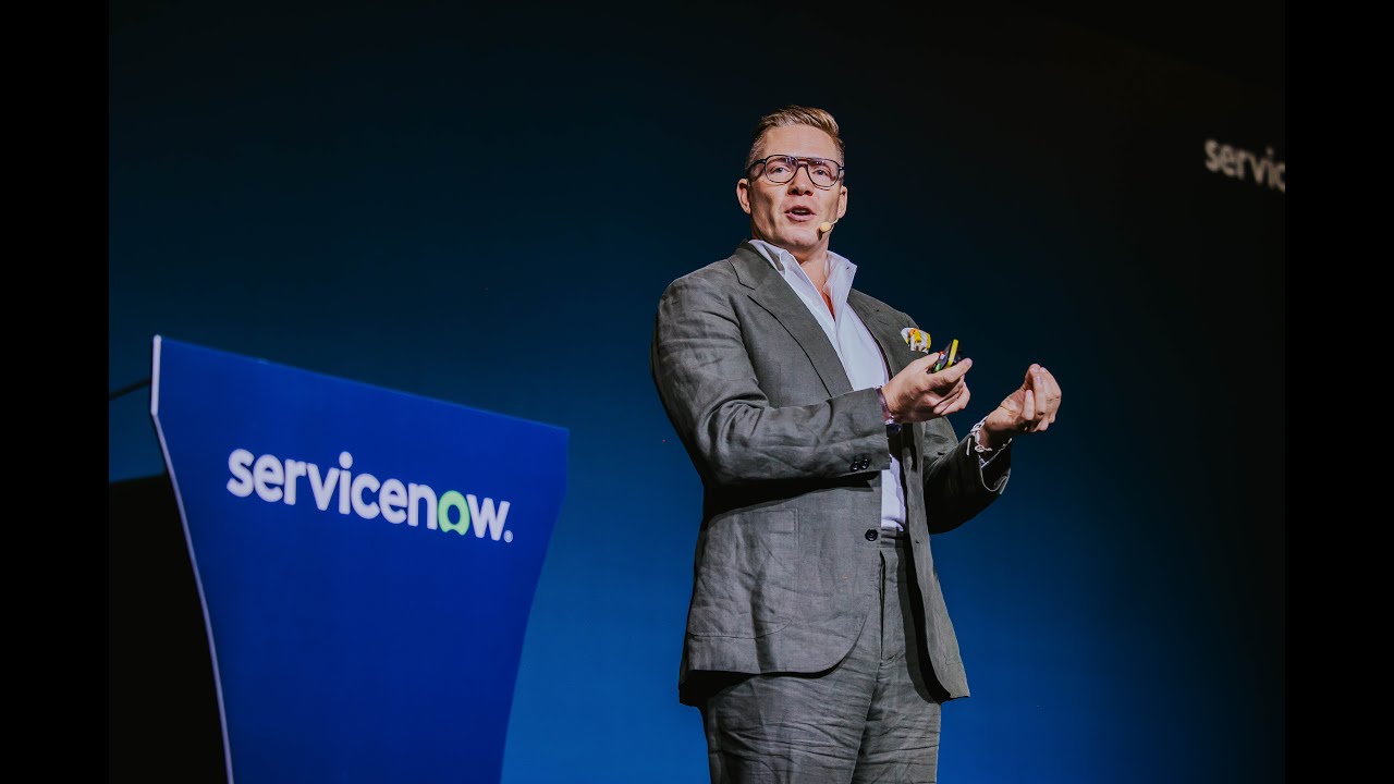 ServiceNow Keynote Speaker Futurist Anders S&ouml;rman-Nilsson: Virtualising Infrastructure x Telia