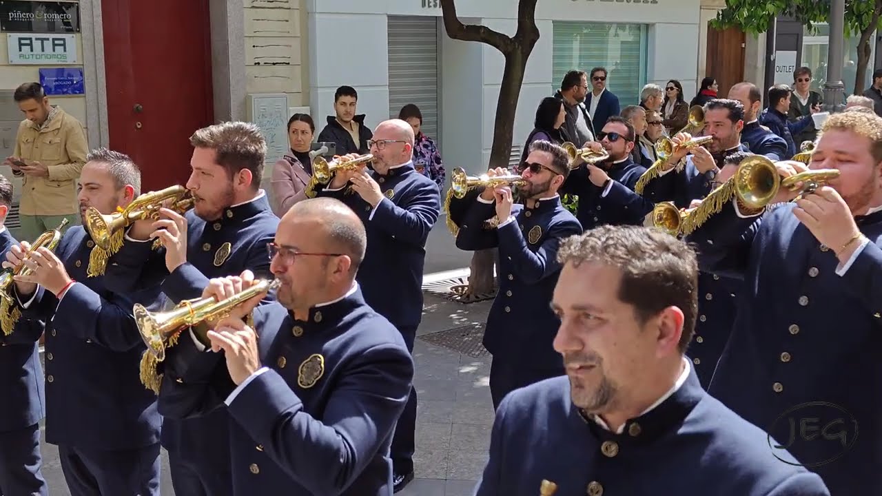 Pasacalles de la Banda de Cornetas y Tambores Stmo Xto de la Caridad Santa Marta de Jerez 10/03/2024