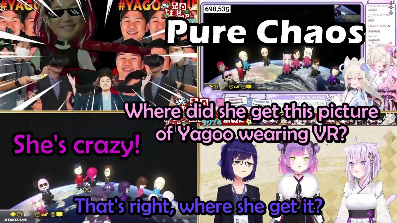 Towa, Okayu, and A-chan Can't Stop Laughing When Ollie Use All of Yagoo's Meme From Internet