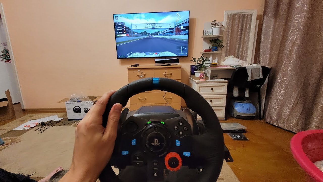 Распаковка Лоджитек Джи 29 Logitech G29