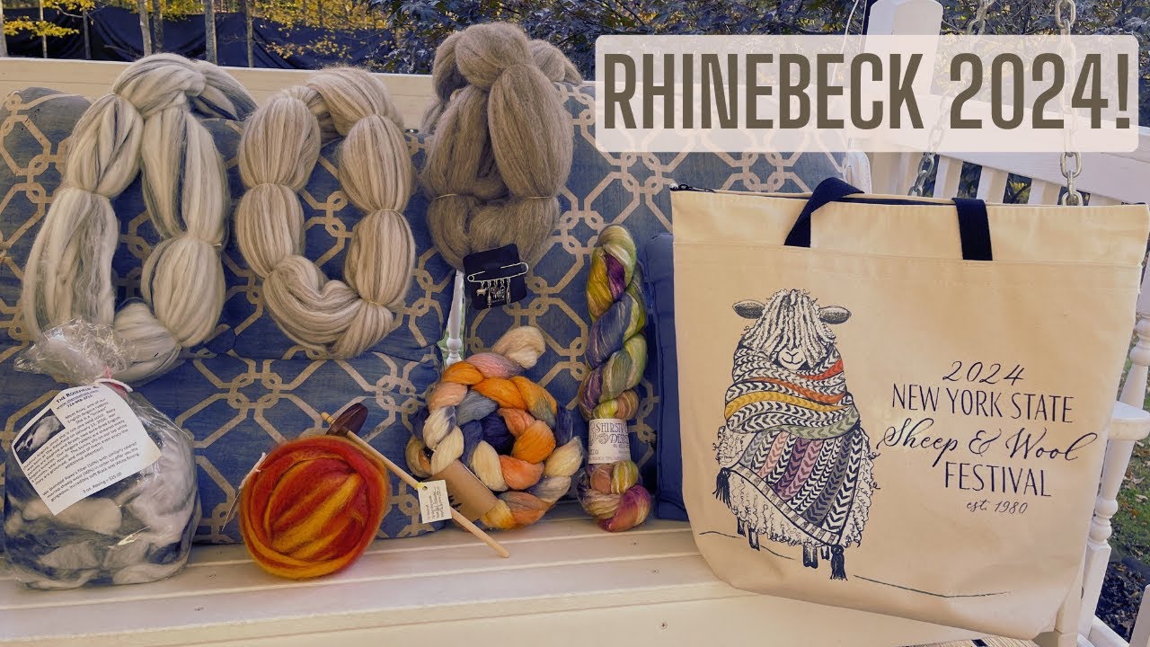 Rhinebeck 2024 🧶 My First NY Sheep & Wool Festival + What I Bought!