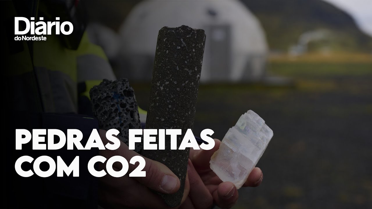 Conheça fábrica que captura CO2 do ar e o transforma em pedra