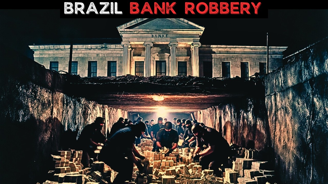 BRAZIL 70 MILLION $ BANK HEIST | Most Genius Robbery