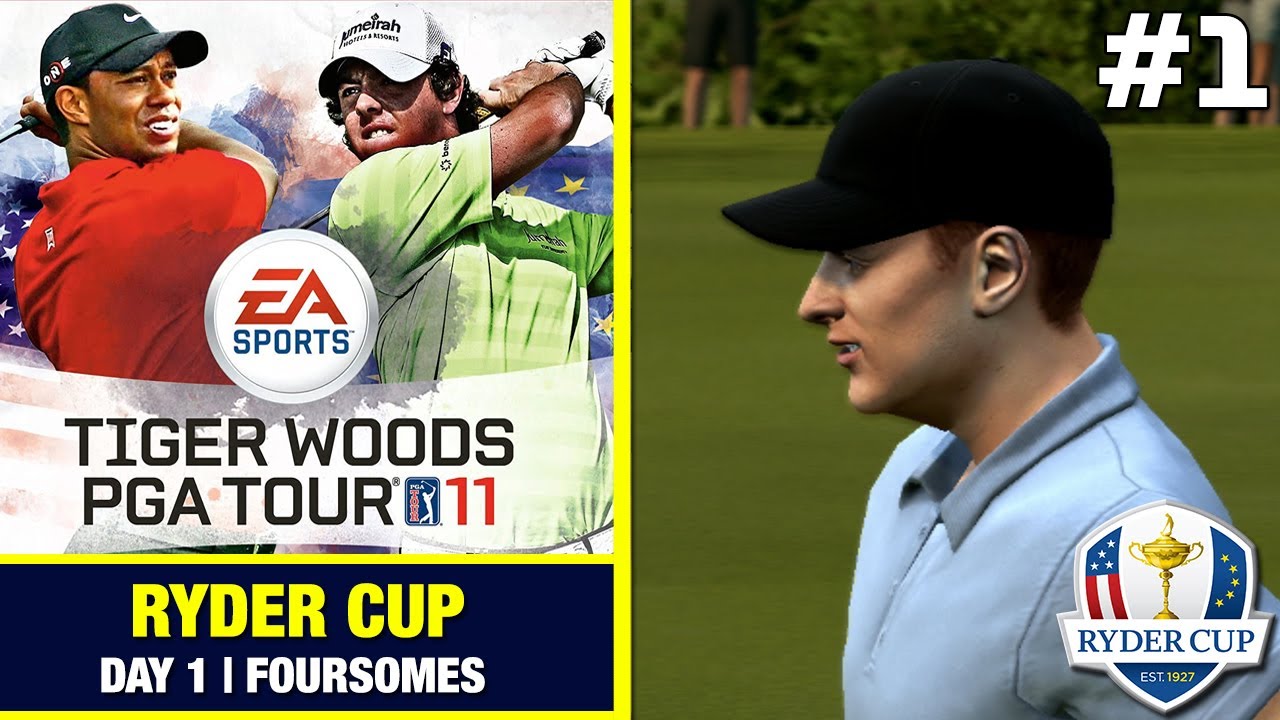 Tiger Woods PGA Tour 11 Ryder Cup Playthrough #1 | THE BEGINNING | PS3 4K Gameplay