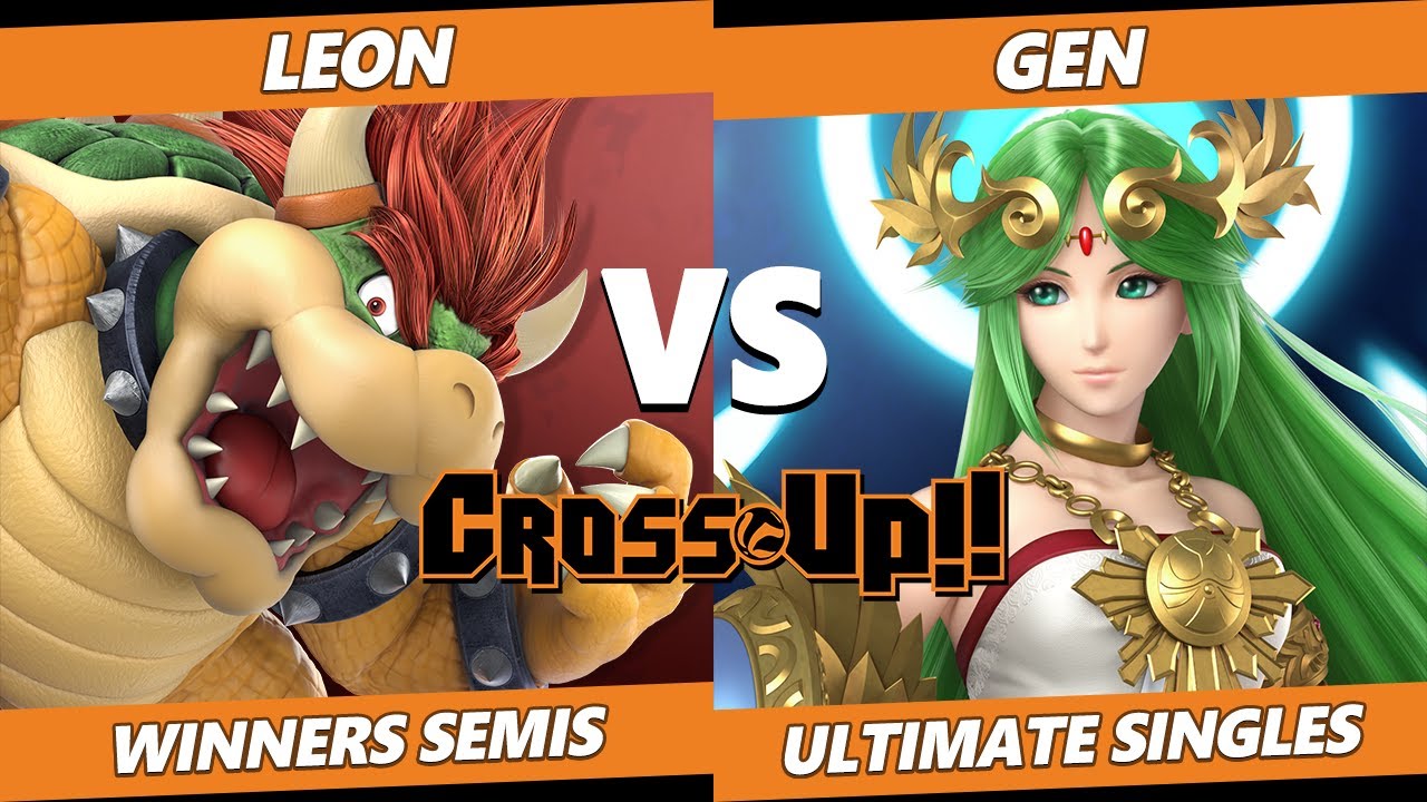 CROSSxUP Winners Semis - LeoN (Bowser) Vs. Gen (Palutena) SSBU Ultimate Tournament