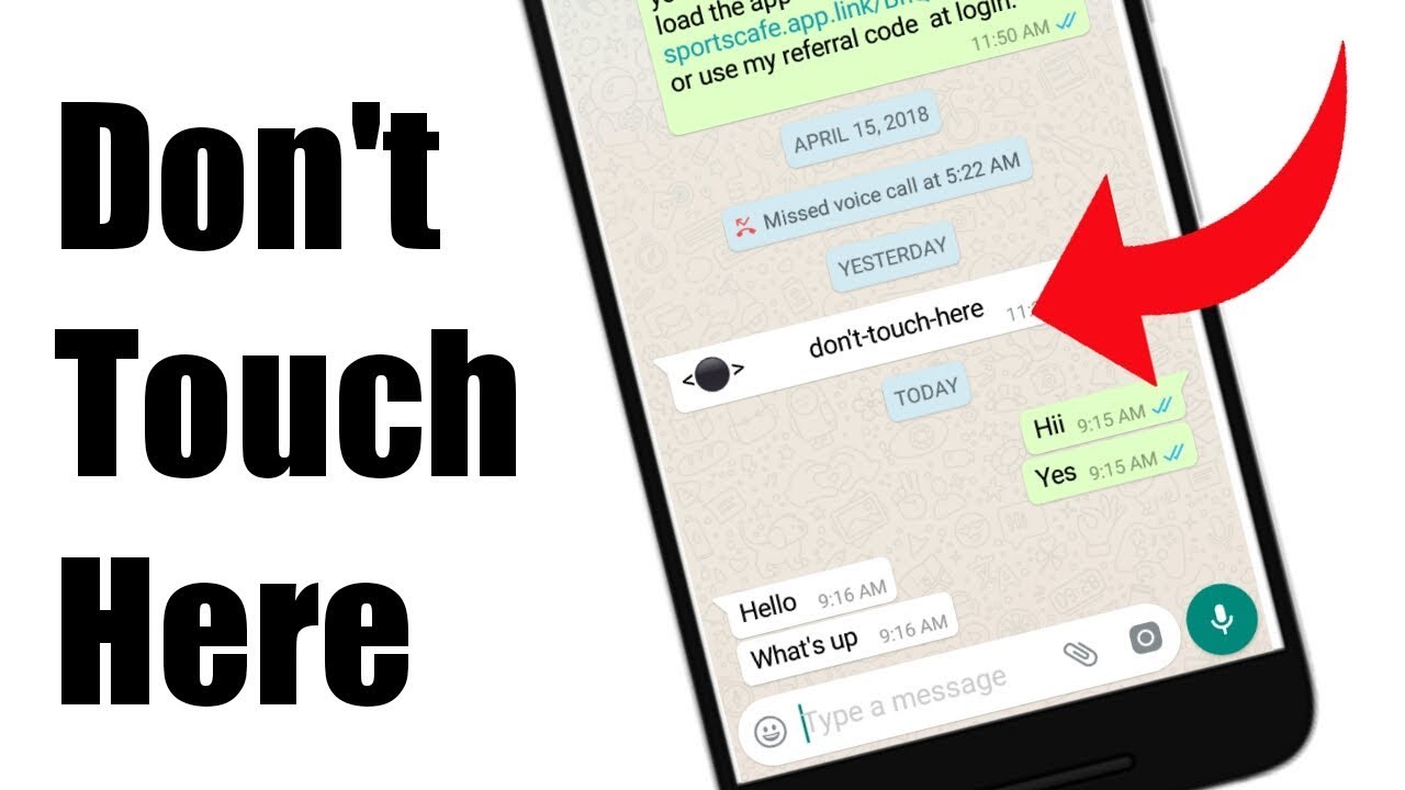 UNBELIEVABLE HIDDEN WHATSAPP MASSAGE | Crash your Friends Phone in 1 Second