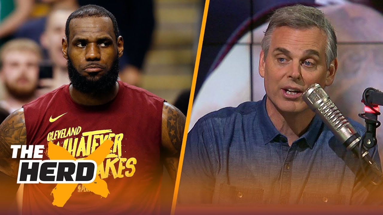Colin Cowherd reacts to LeBron's Cavaliers losing Game 2 to the Celtics | NBA | THE HERD