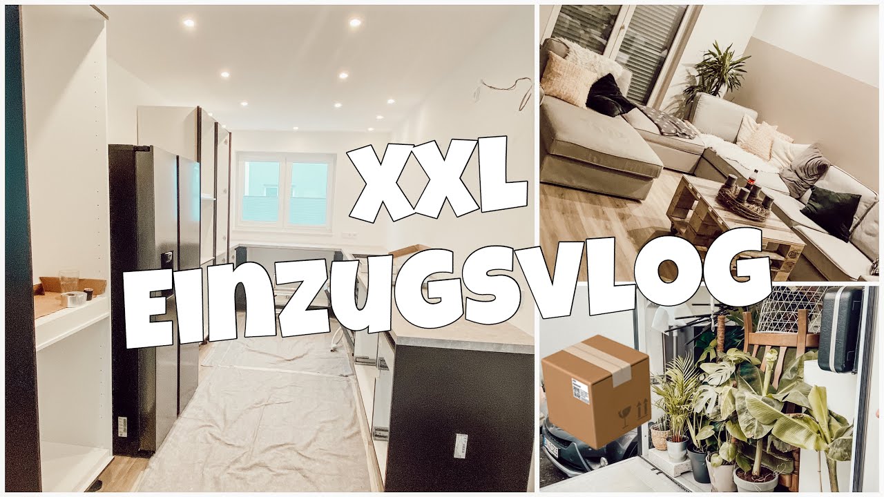 XXL UMZUGSVLOG ✗ Einzug ins EIGENHEIM ✗ unsere Küche kommt 🏠