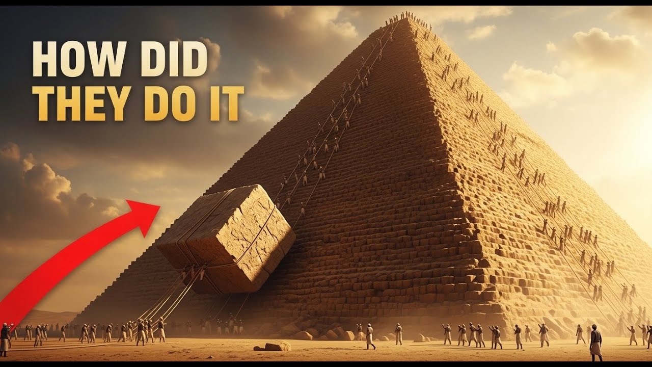How Ancient Builders Made the Pyramids 4,500 Years Ago