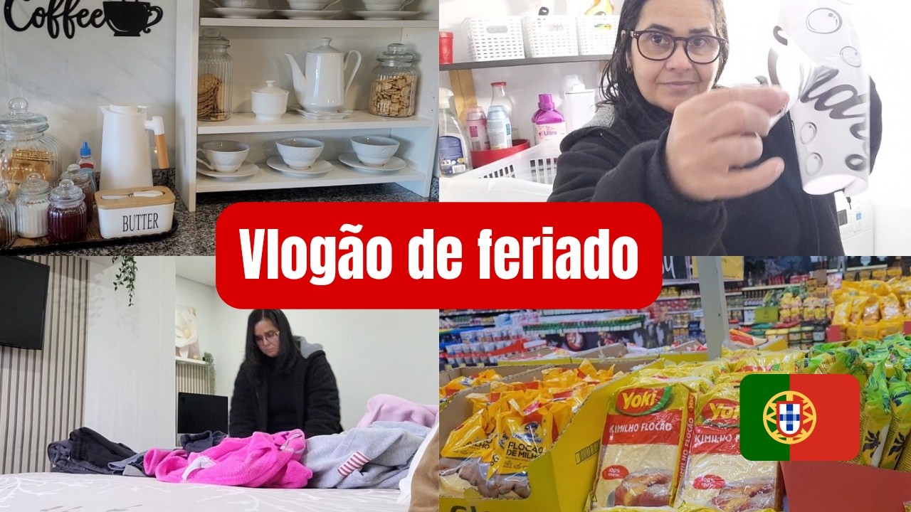 Feriadão em casa , fizemos de tudo um pouco 🇧🇷 🇵🇹