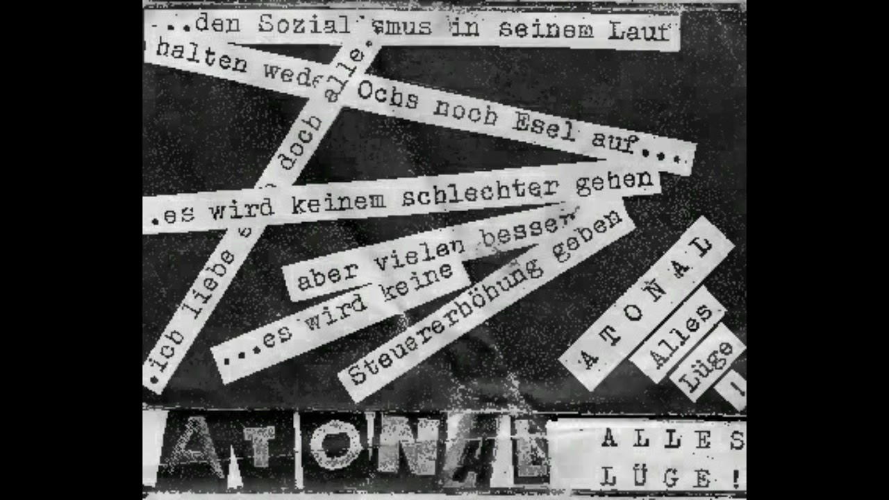 Atonal - Alles L&uuml;ge (1993)